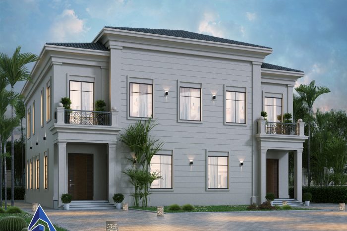 hash grey color house in Sharjah